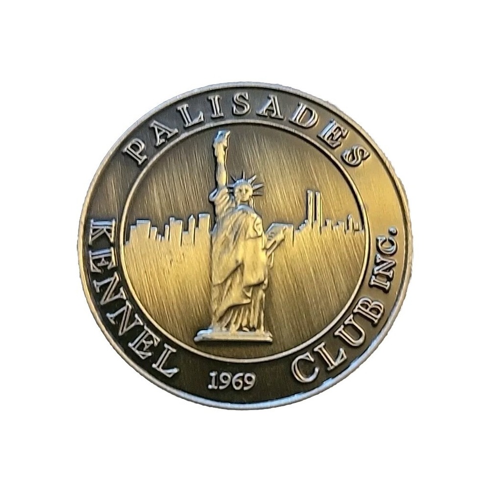 PALISADES KENNEL CLUB BEST OF BREED MEDALLION COIN